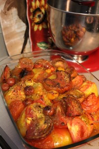 This smell right here. Yum. I had to keep myself from just eating the pan...