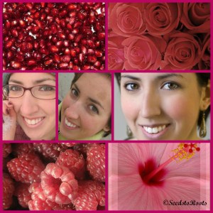 Here is a mostly failed early attempt- aside from the pomegranate the colors are too light and muted, I overpower them.